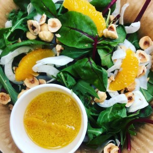 Fresh individually boxed salads for shoot crews on location around Bristol