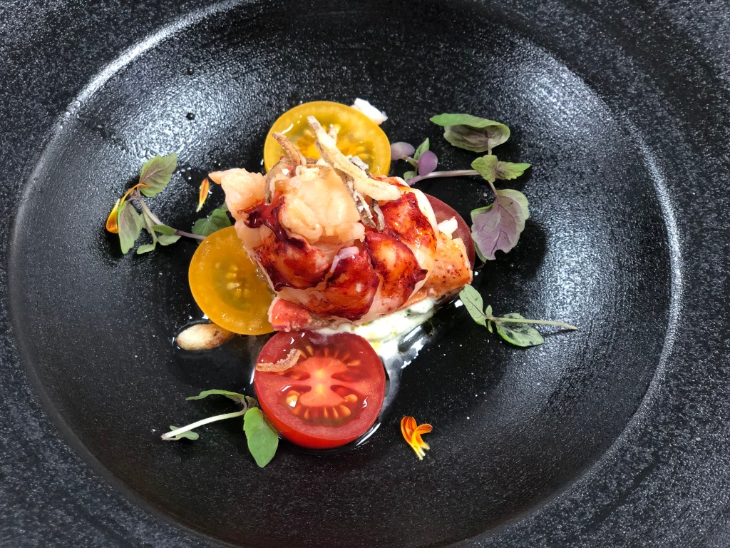 Delicate Elegant Summer Dish