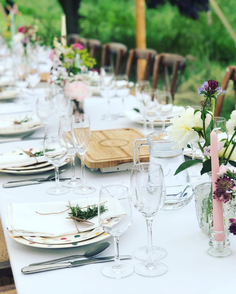 Bespoke Summer Wedding Catering in Bristol