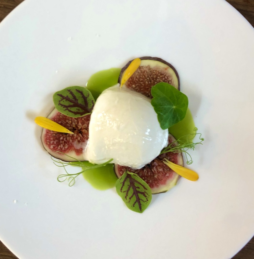 Rose Kentish Kitchen catering fresh seasonal and elegant dishes Hand-crafted elegant catering with figs and micro herbs by Rose Kentish