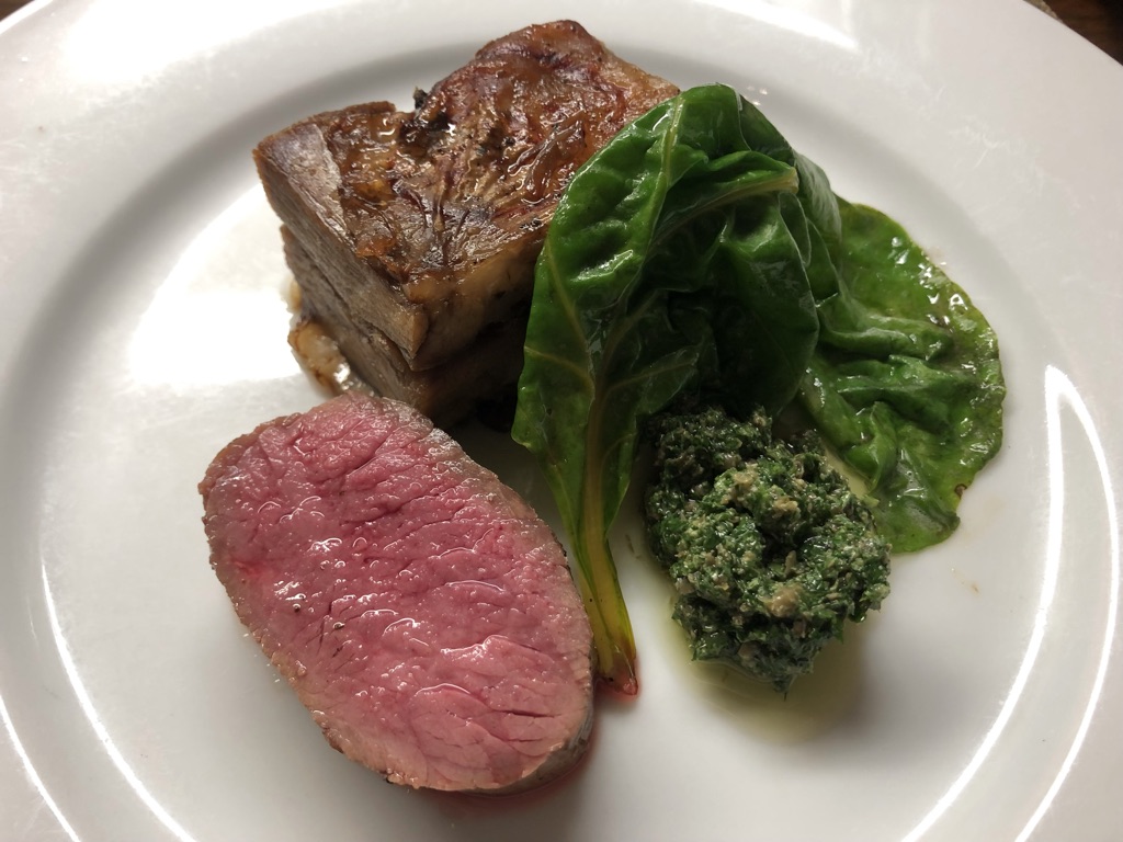 Gourmet bespoke menu for private chef event